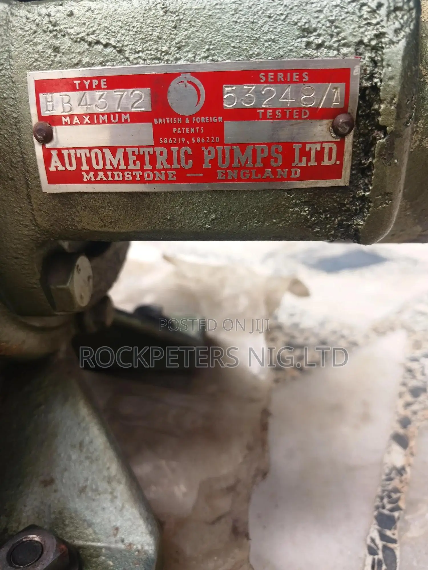 Autometric Bb437 Two-Stage Liquid Ring Vacuum Pump