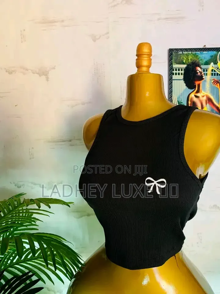 Classic Ribbed Crop Tank