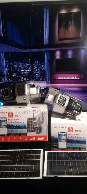 Wifi Dual Lens Solar Camera