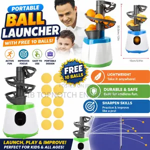 Sharpen Your Skills With the Automatic Serve Machine + 10 Balls
