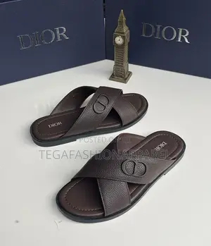 Christian Dior Leather Slide Pam