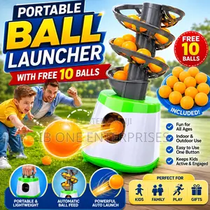 Automatic Serve Machine With Free 10 Balls to Elevate Your Skills