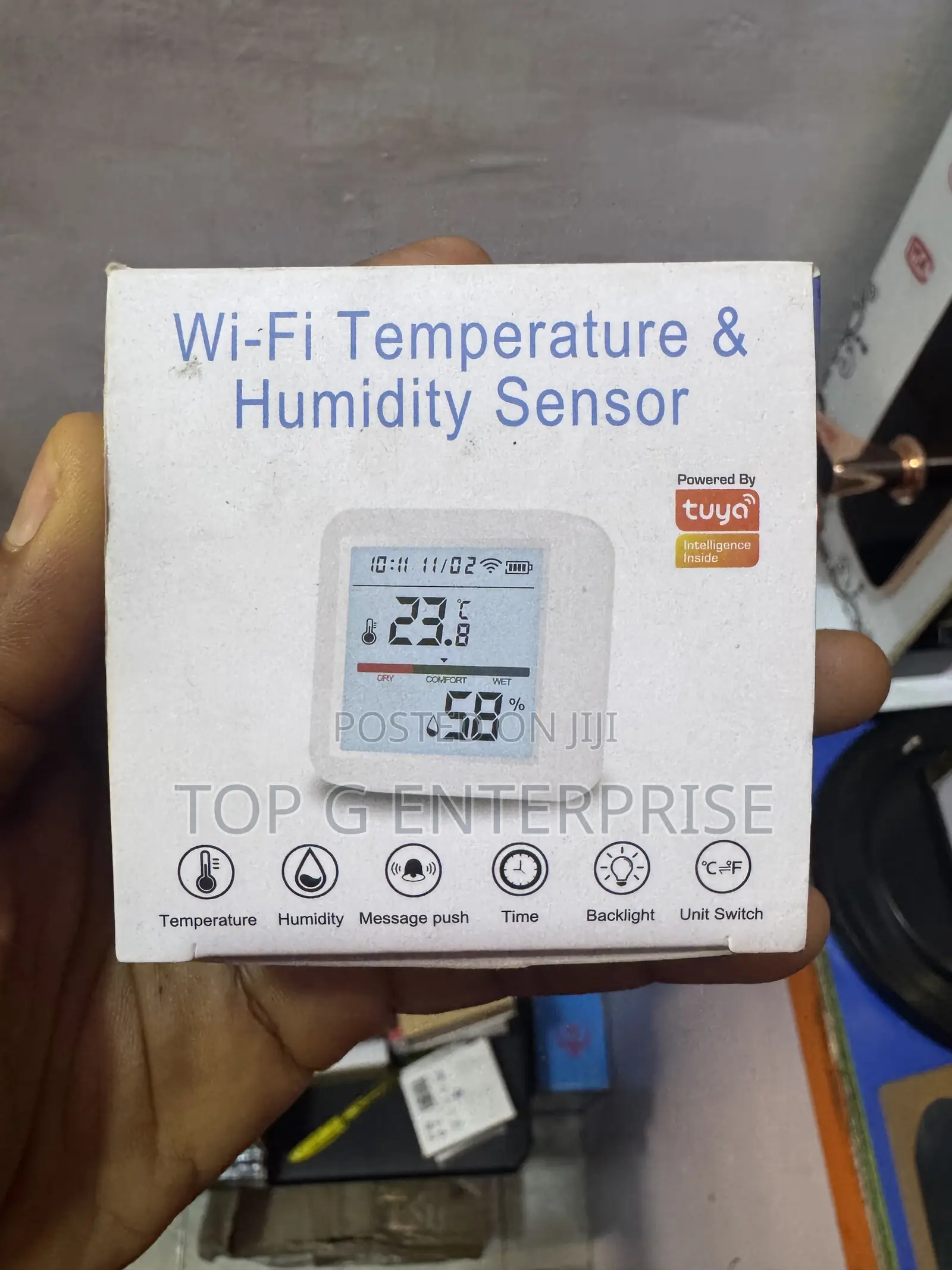 Tuya Smart Temperature and Humidity Sensor