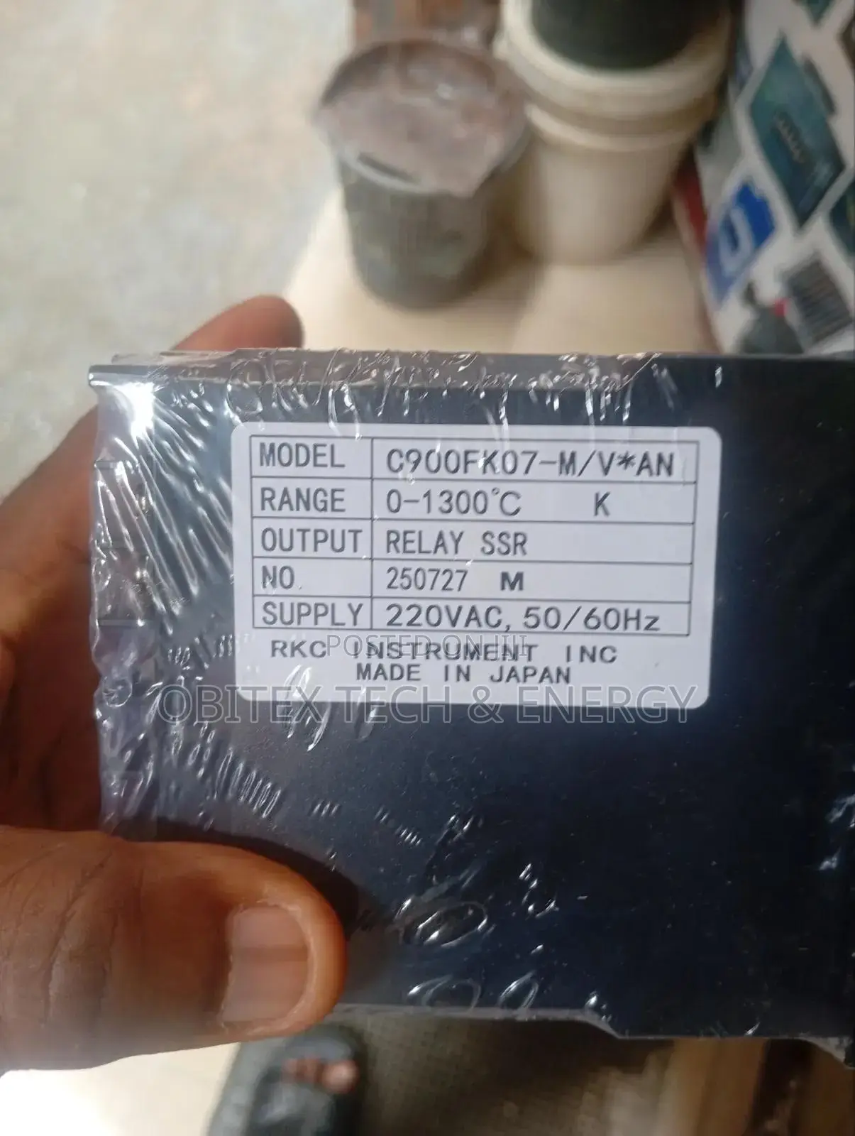 RKC Rex-C900 Digital Pid Temperature Controller 220v | 0-1300°c