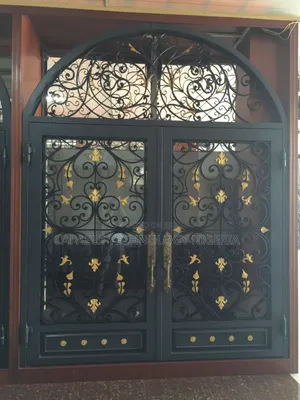Modern Wrought Iron Gate Garden