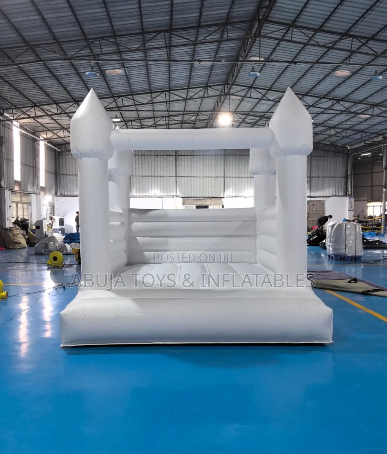 White Bouncing Castle