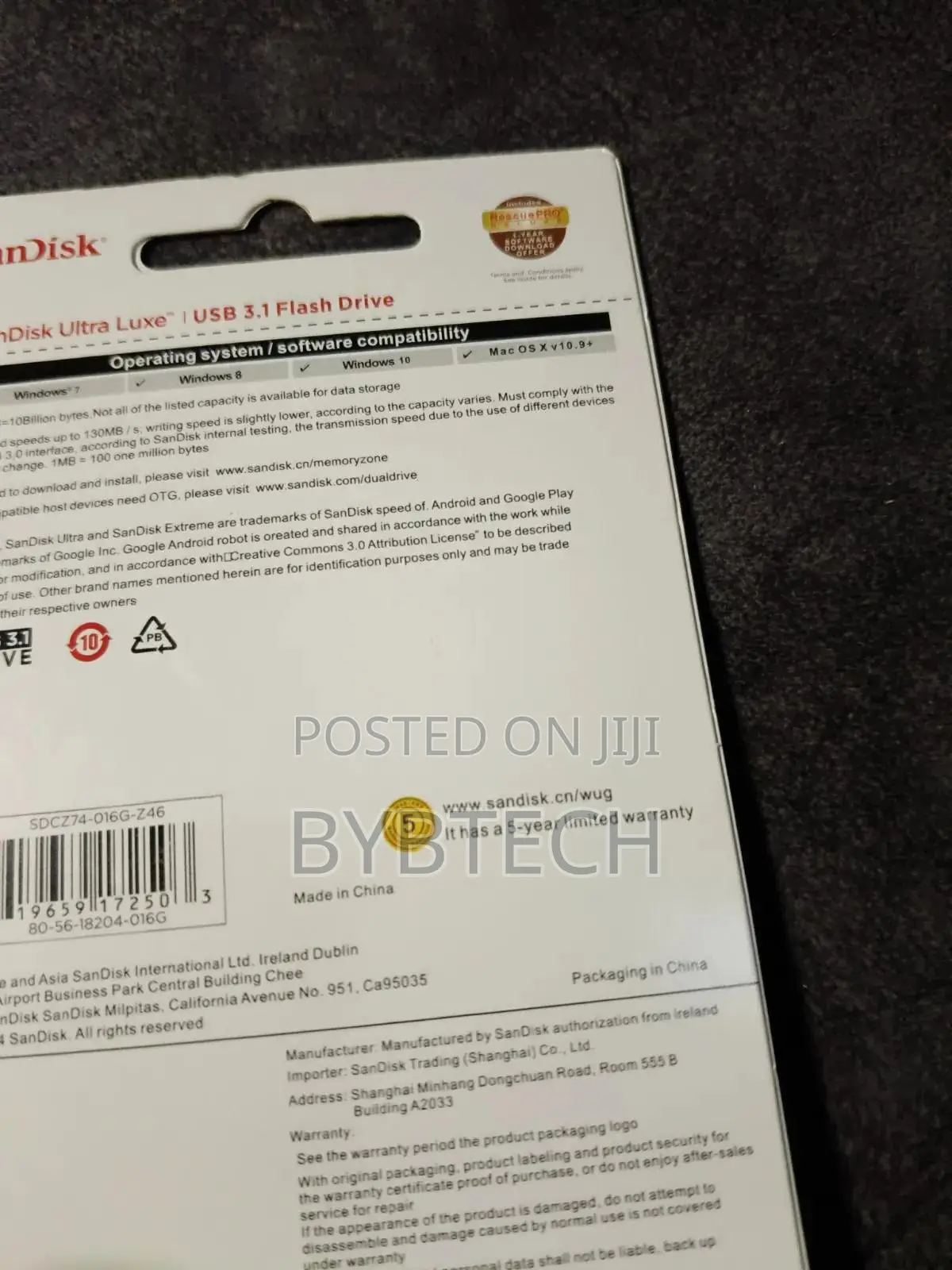 Original Sandisk Flash Drive 32gb