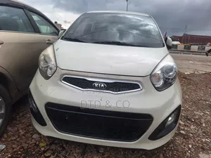 Kia Morning 2014 Off white