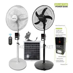 Rechargeable Solar Fan