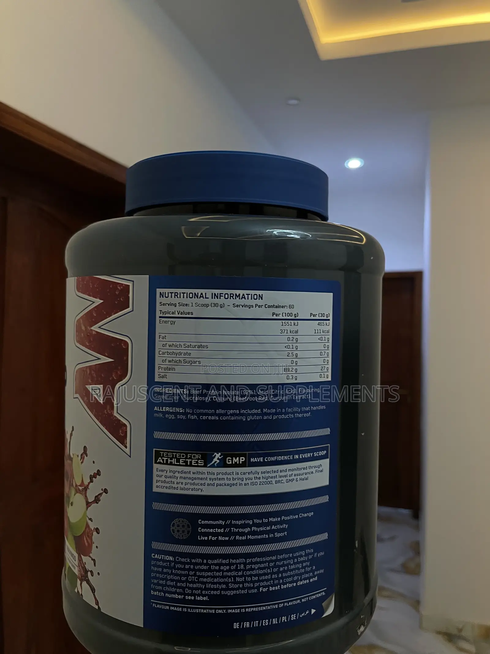 Applied Nutrition Beef Xp(Clear Protein Isolate)