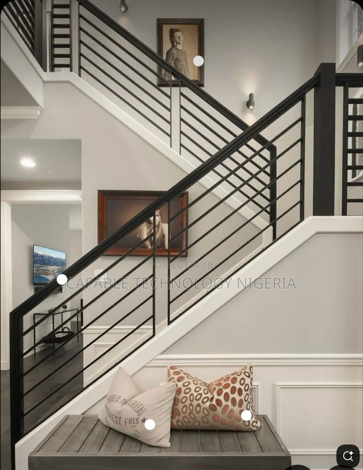 Wrought Iron Railing Staircase