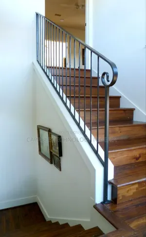 Raining Wrought Iron Staircase