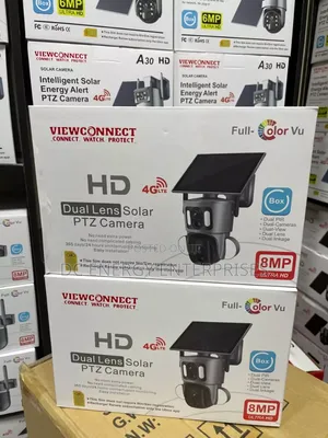 Dual Lens Solar PTZ Camera
