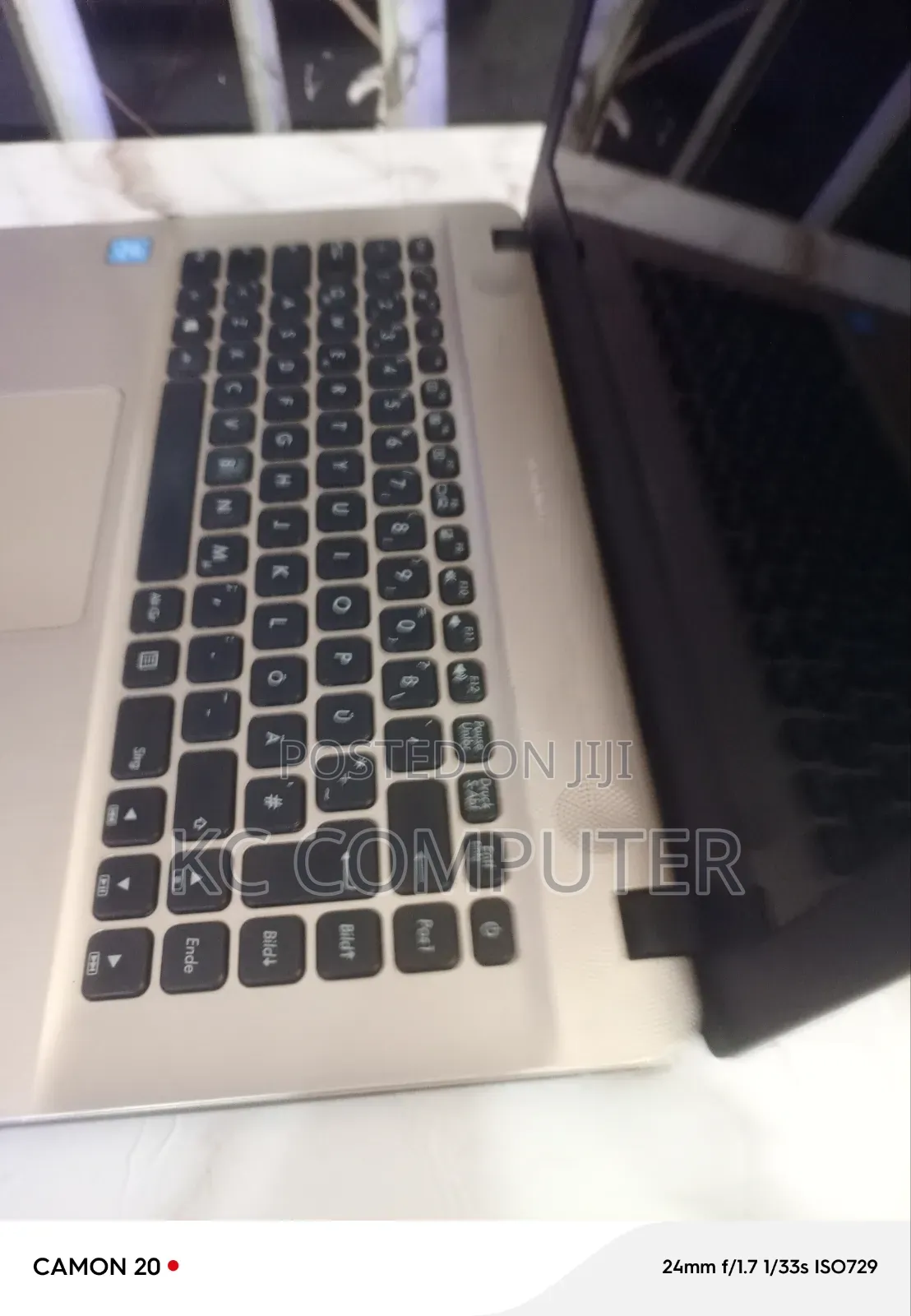 Laptop Asus 4GB Intel HDD 320GB