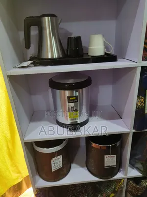 Hotel Electric Kettle, Tea Tray and Tea Cups 2
