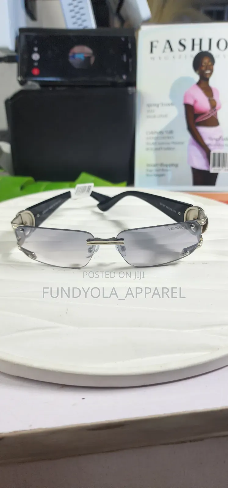 Swavy Versace Tinted Sunglasses