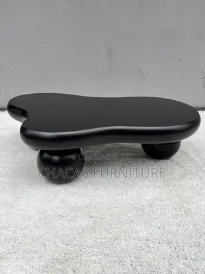 Luxury Modern Cloud Coffee Table - Nordic Wavy Center Accent Table