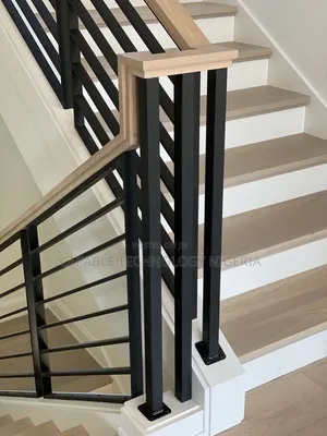 Modern Black Rail Design