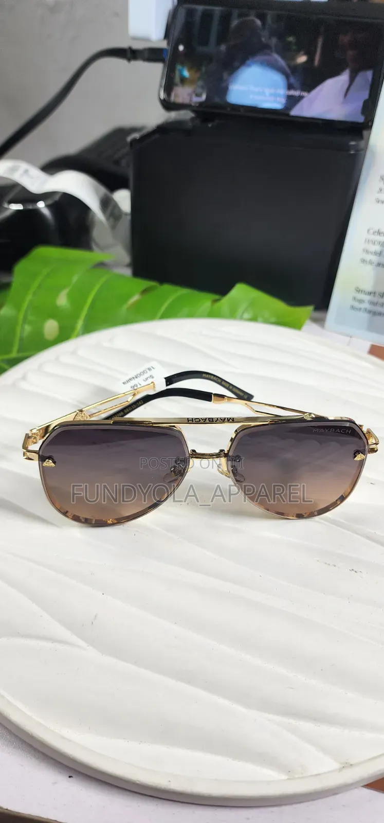 Maybach Aviator Sunglasses