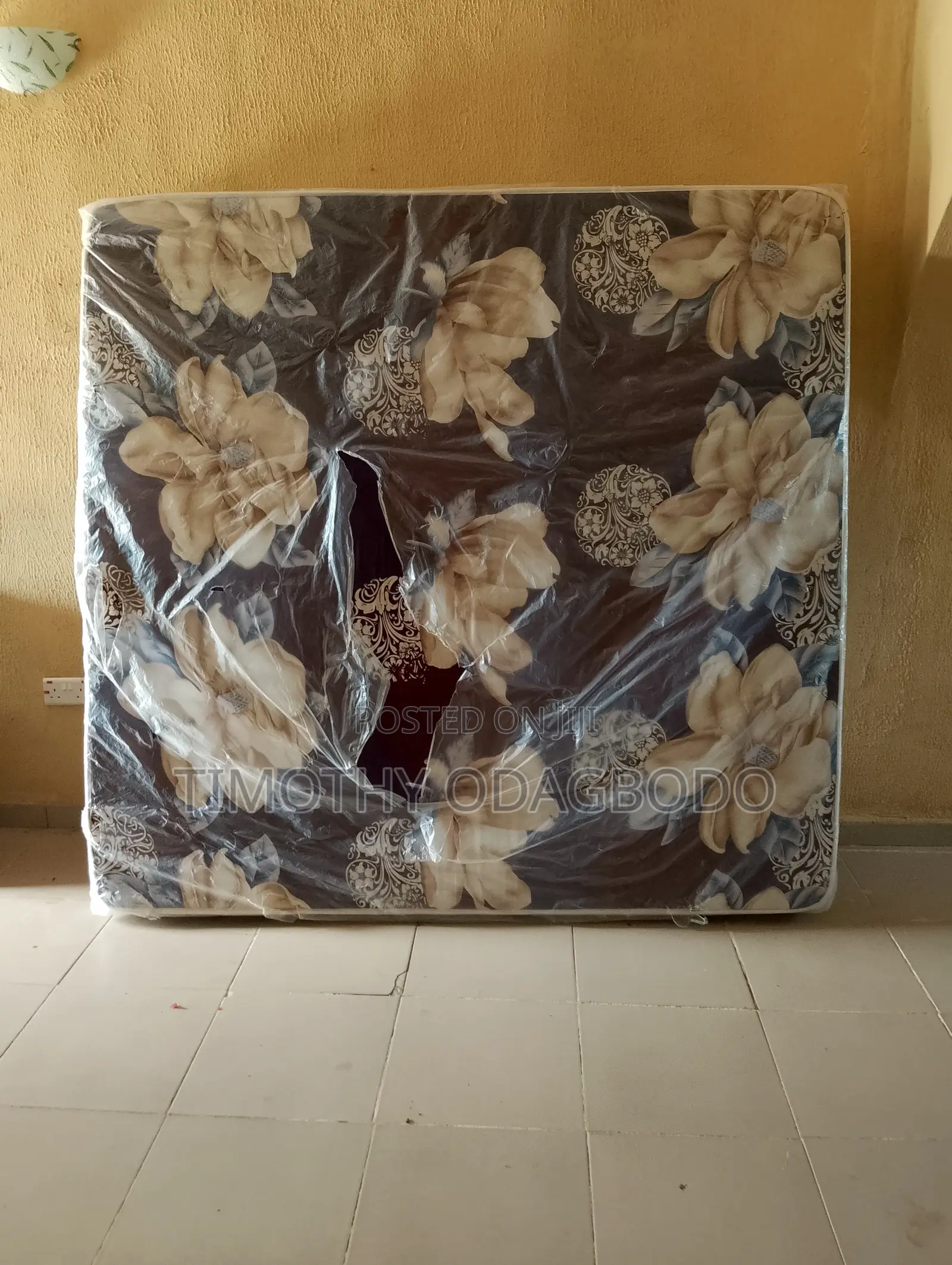 Neatly Used Bed