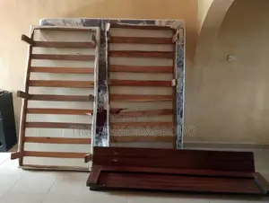 Neatly Used Bed