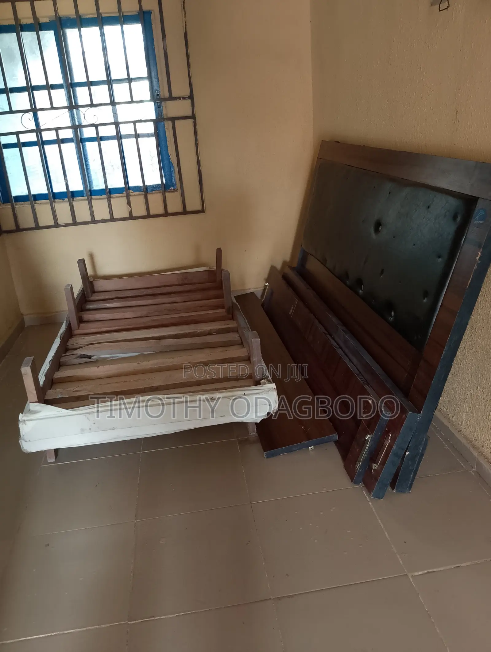 Neatly Used Bed