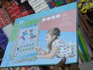 Drawing Board With Tangram Puzzle Kids Toy Ages 3+