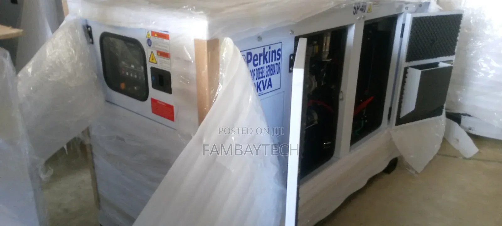 Quiet Running Perkins 40kva Generator Set