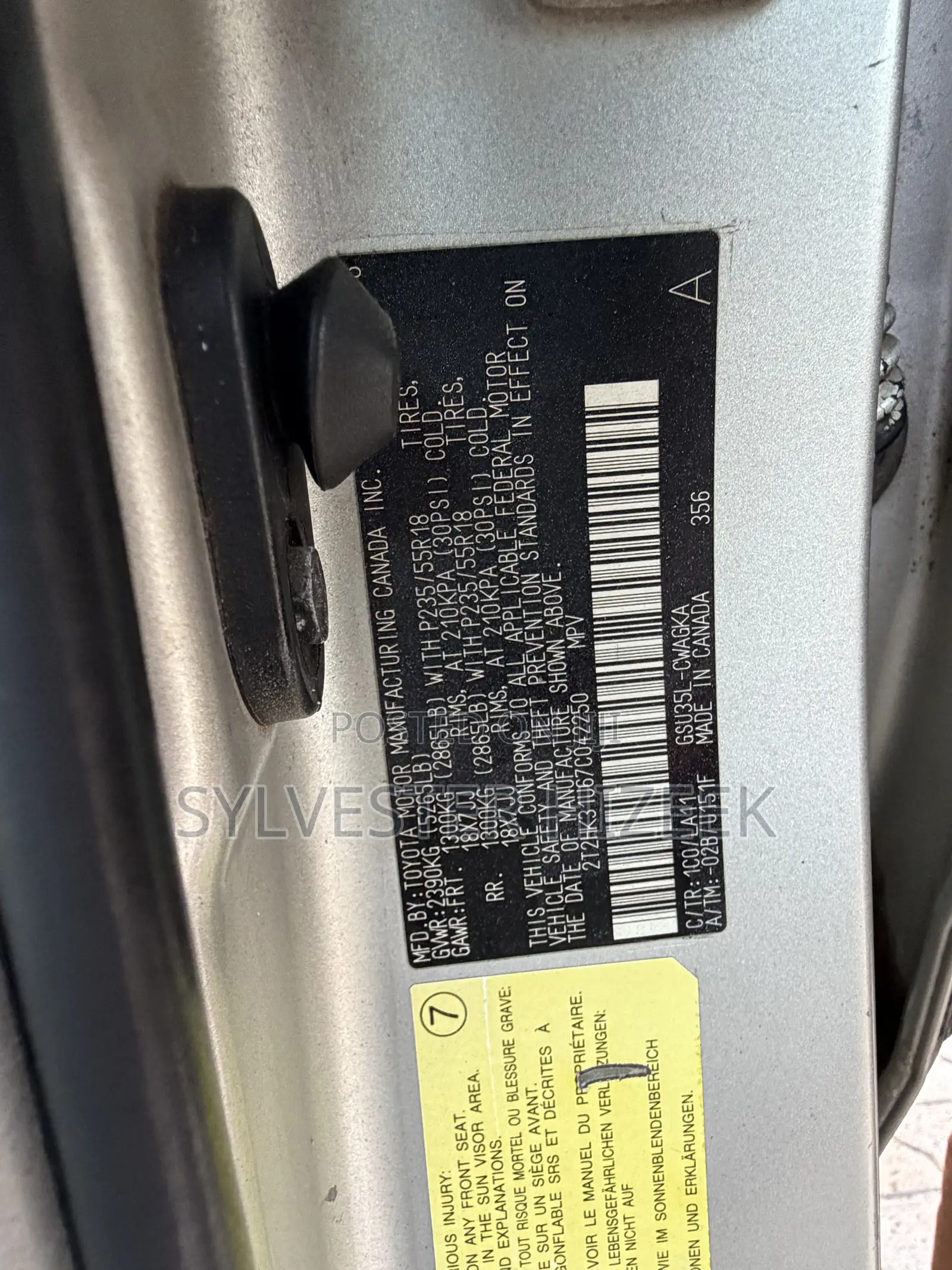 Lexus RX 2007 Silver