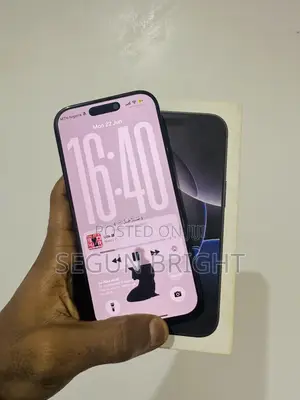 New Apple iPhone 16 Pro 512 GB Black