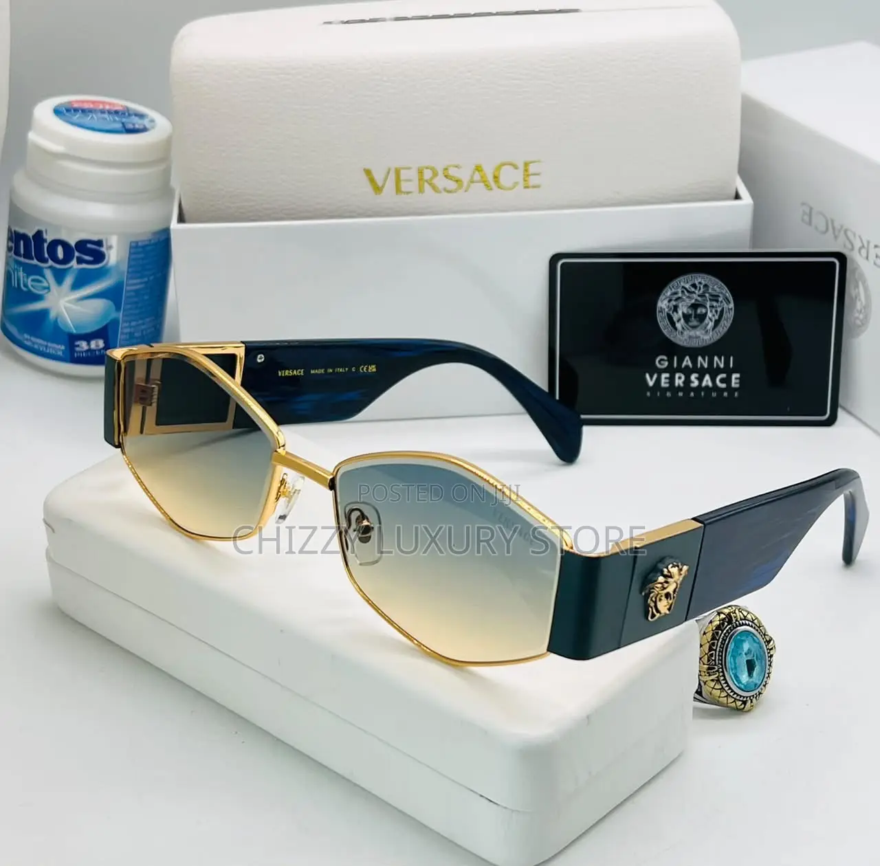 Versace Quality Luxury Men Sunglasses