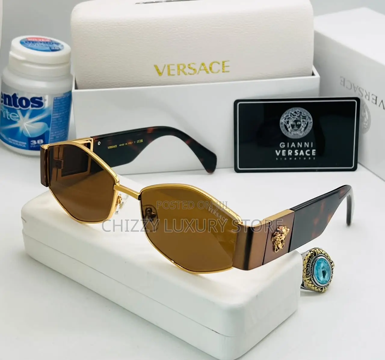 Versace Quality Luxury Men Sunglasses