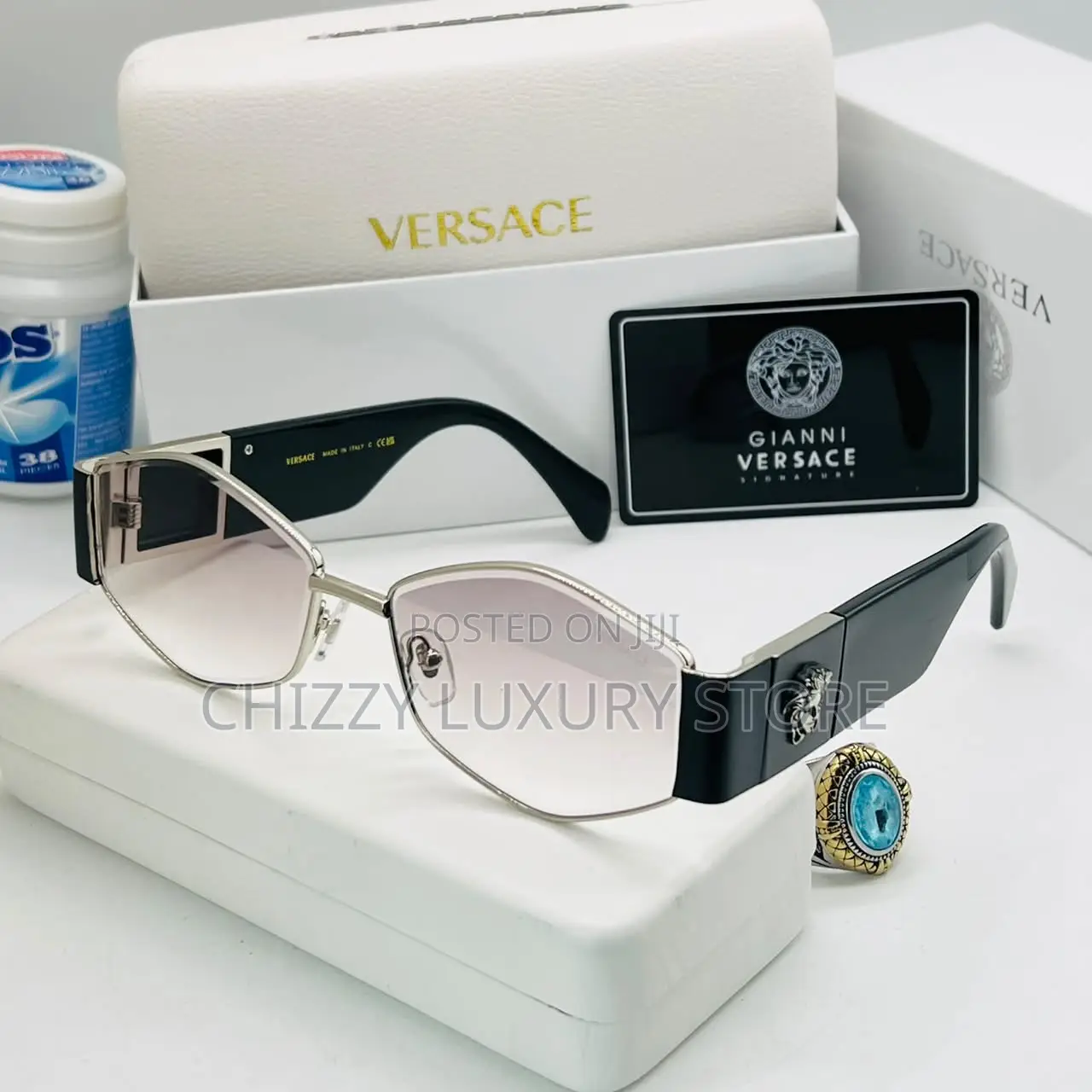 Versace Quality Luxury Men Sunglasses