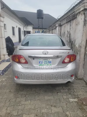 Toyota Corolla 2008 Silver