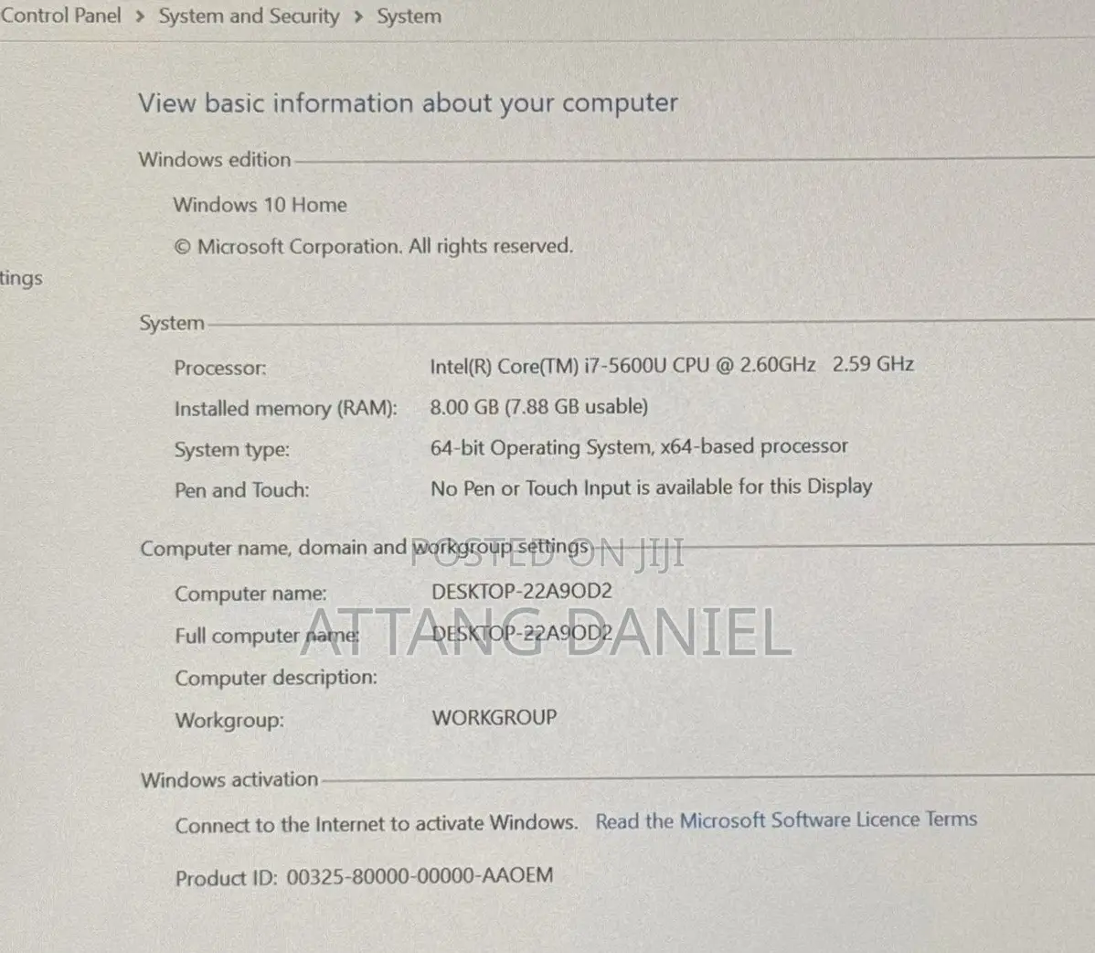 Laptop Dell Latitude 7450 8GB Intel Core i7 SSD 128GB