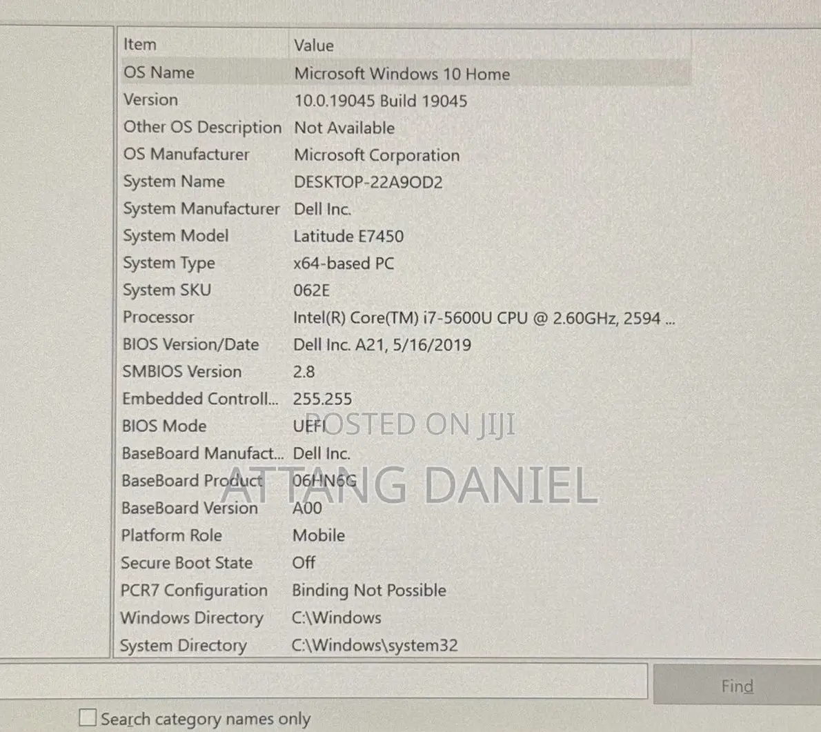 Laptop Dell Latitude 7450 8GB Intel Core i7 SSD 128GB