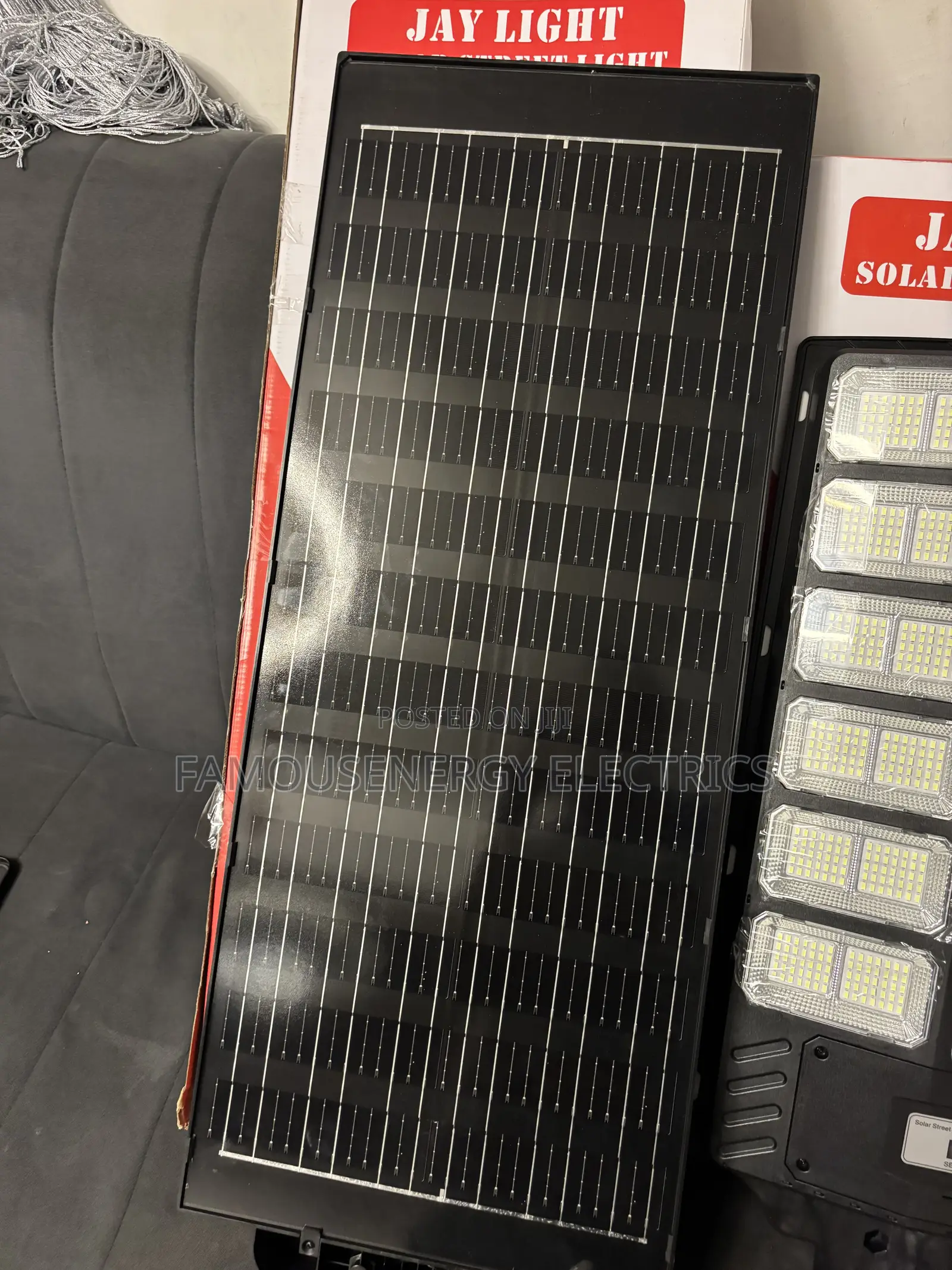 8000w Solar Street Lights With Panel And Sensor Control Waterproof
