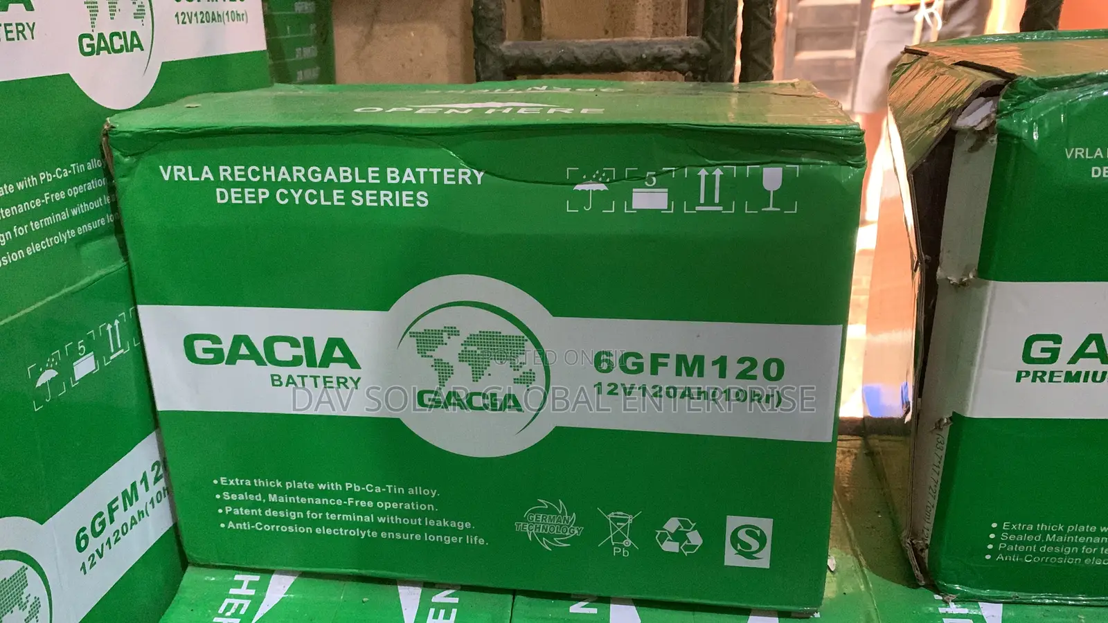 120ah Solar Battery