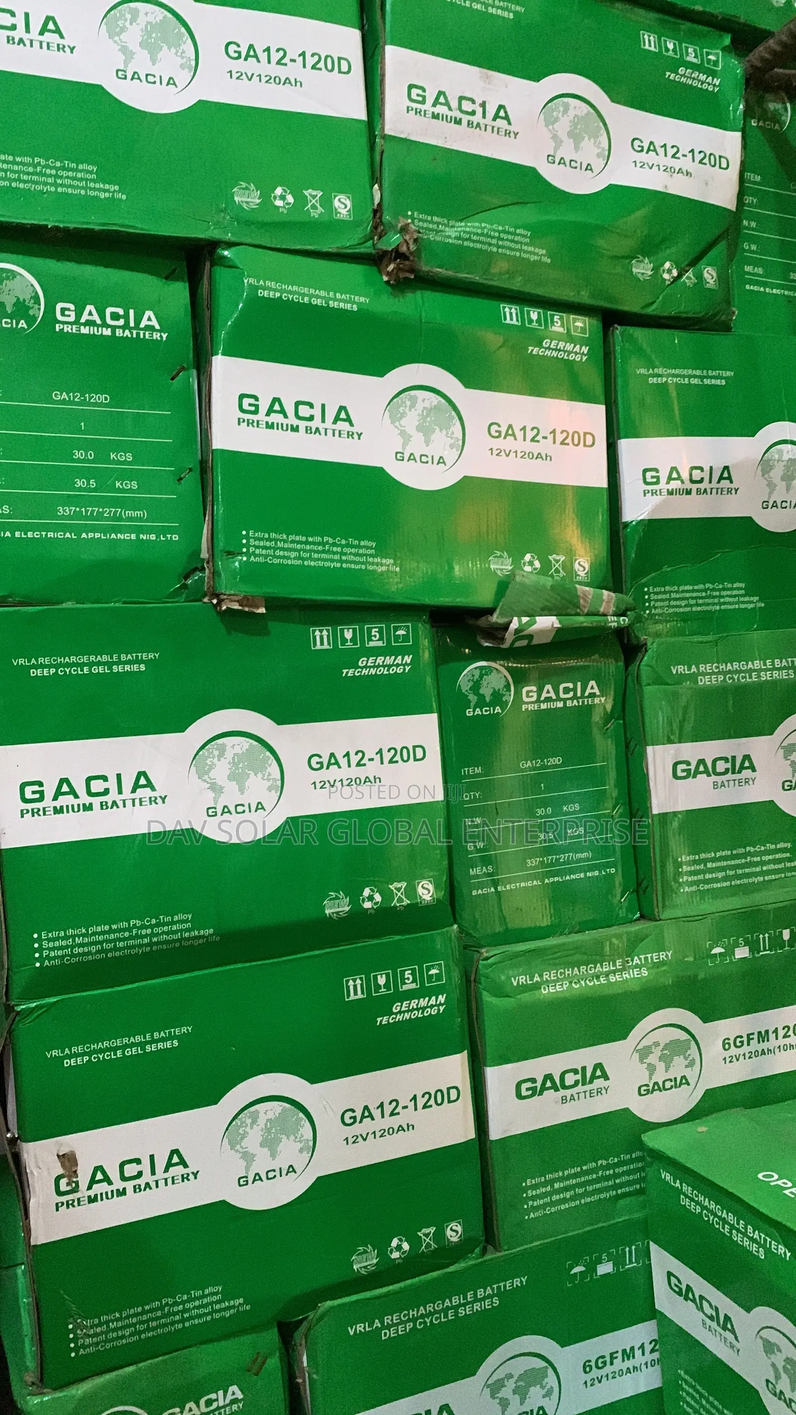 120ah Solar Battery