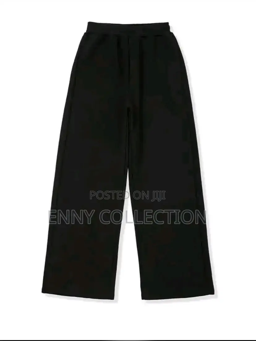 A Black and White Joggers