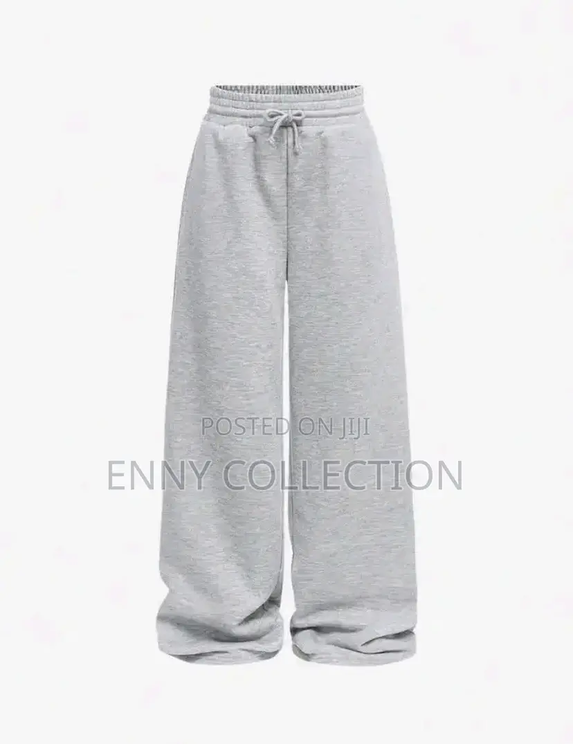 A Black and White Joggers