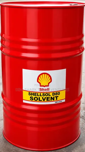 200-Liter Drum of Shellsol D80 Solvent.