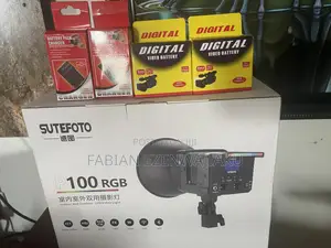 Sutefoto P100 RGB — Complete Studio Lighting Kit