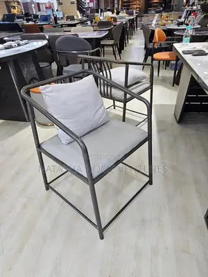 Metal Frame Dining Armchair
