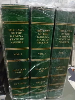 The Laws of Kaduna States 3 Volumes