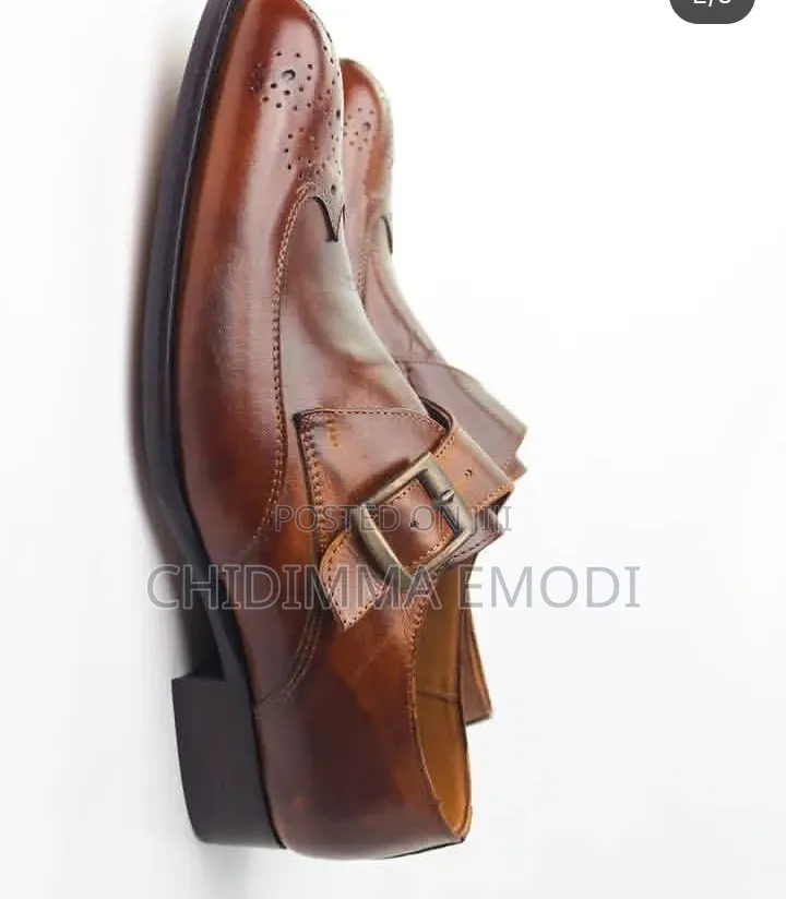 Brogue Monk Strap Loafers