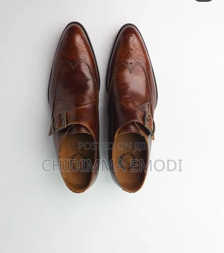 Brogue Monk Strap Loafers