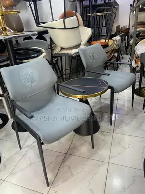 Luxury Embossed Leather Armchair