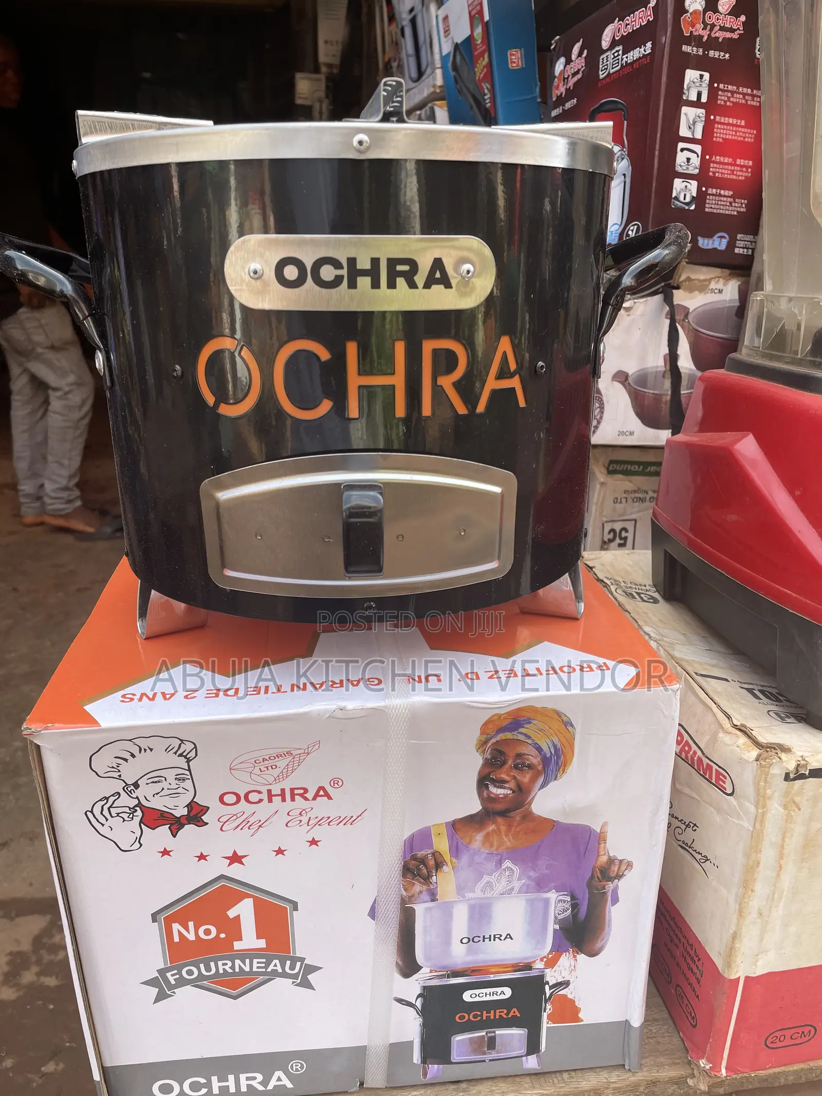Ochra Cooking Charcoal Post