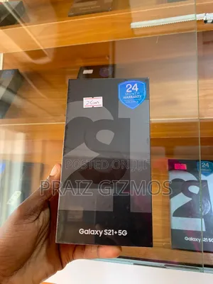 New Samsung Galaxy S21+ 5G 256 GB Black